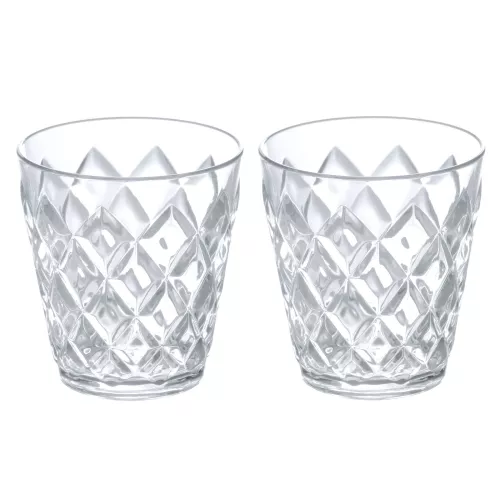 Koziol Koziol Crystal Water Glass 250 ml Set of 2 Pieces (4545535)