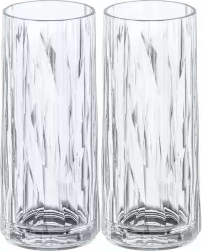 Koziol Koziol Superglas Club No. 03 Long Drink Glass 250 ml Set of 2 Pieces (4403535)