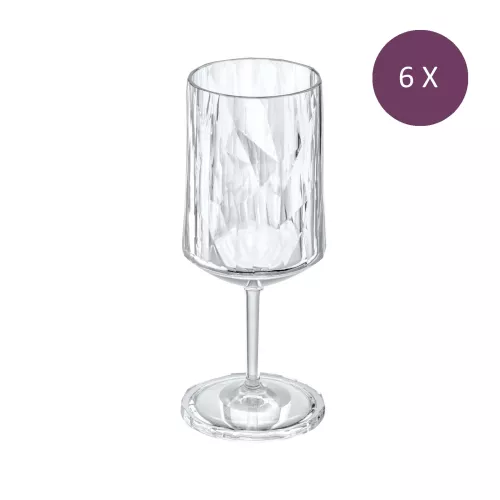 Koziol Koziol Superglas Club No. 04 Wine glass 300 ml Set of 6 pieces (3401535)