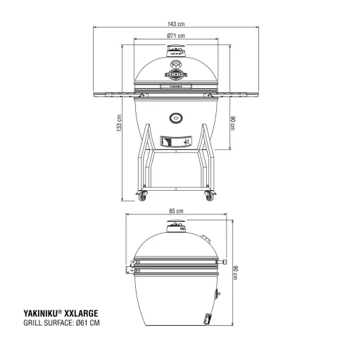 Yakiniku YAKINIKU XXLARGE Kamado complete (240000)