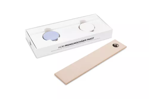 Horl HORL Premium grinding disc set Including leather grinding strip and corundum whetstones #3000 & #6000 (SET)