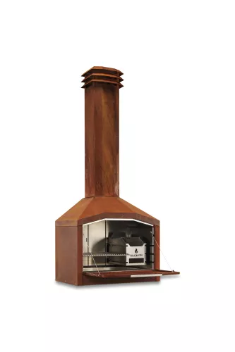 Braaimaster Braaimaster Freestanding single Corten, exc. Undercarriage (FS1C-NS)