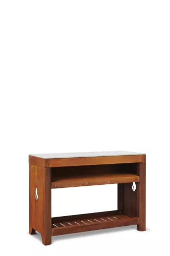 Braaimaster Braaimaster Side table duo Corten ceramic light gray (ST2C-CG)