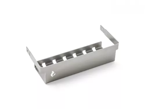 Braaimaster Herb rack holder for herbs, olive oil, pepper and salt stainless steel/inox