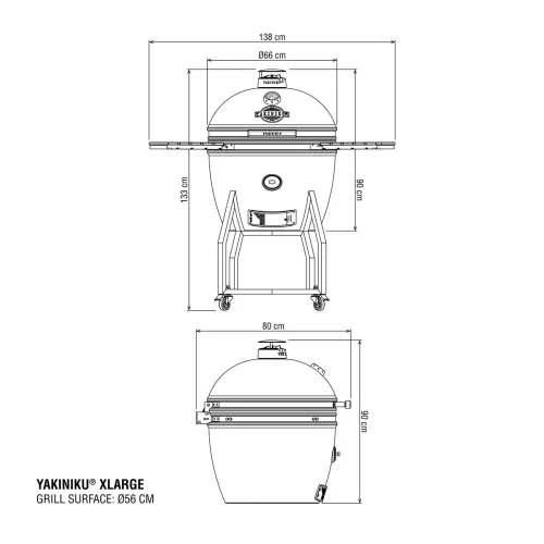 Yakiniku YAKINIKU XLARGE Kamado complete (220019)