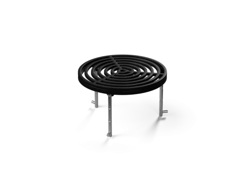 Höfats 1x Höfats Bowl 70 Sear Grate Grill Grate on Adjustable Legs with Handle (00615)