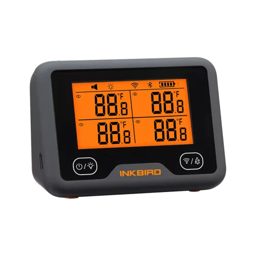 Inkbird BBQ Thermometer Inkbird IBBQ-4BW Thermometer with LCD WiFi BT (IBBQ-4BW)