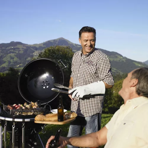Rösle Barbecue Rösle BBQ Skewers with Holder Set of 6 Pieces (25072)