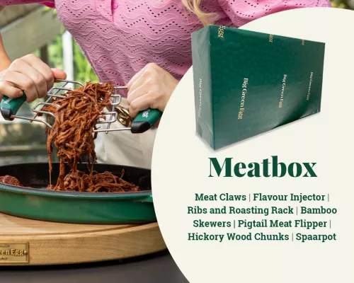Big Green Egg Big Green Egg CELEBRATING MEAT Box from € 198.00 for € 99.00 (BGE-990006)