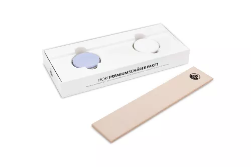 Horl HORL Premium grinding disc set Including leather grinding strip and corundum whetstones #3000 & #6000 (SET3-P)