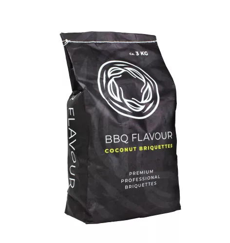 BBQ Flavour BBQ Flavor Briquettes Coconut 3kg (100211)
