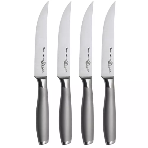 Master of the Championships Messermeister Avanta stainless steel steak knife set (L9684-5/4S)
