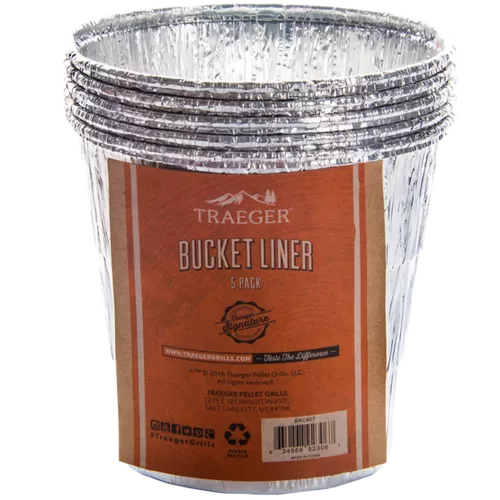 Traeger 5x Traeger Bucket Liners 5 Pieces (BAC459)