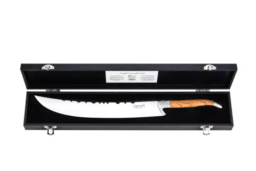 laguiole style de vie Luxury Line Champagne Saber Olive Wood (SabelOlijf)