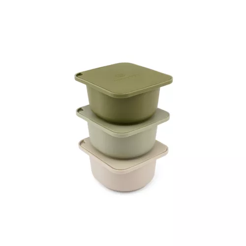 Babadoh Babadoh 3 Silicone Dough and Storage Containers (SKU32)