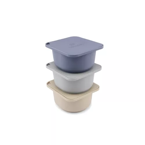 Babadoh Babadoh 3 Silicone Dough and Storage Containers (SKU33)