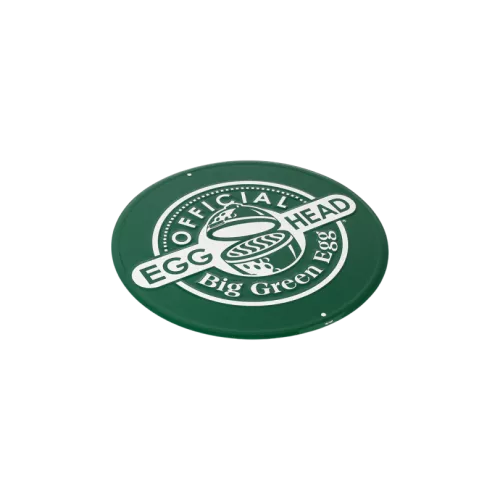 Big Green Egg Big Green Egg round green wall plate - Official Egghead (BGE-118820)