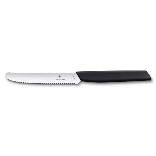 Victorinox Victorinox Tomato Knife Table Knife Serrated Black 2 Pieces (1V6.9003.11WB-P)