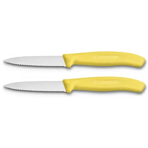 Victorinox Victorinox Tomato Knife Table Knife Serrated Yellow 2 pieces (3V6.7836.L118B)