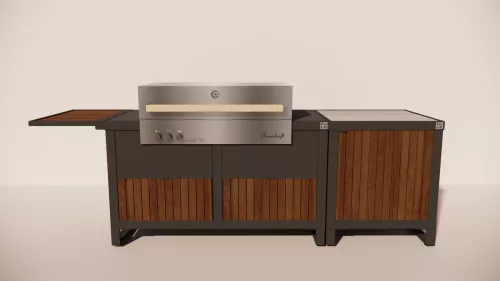 Roostr Gas BBQ - Setup 2