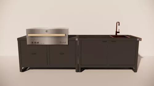 Roostr Gas BBQ - Setup 3