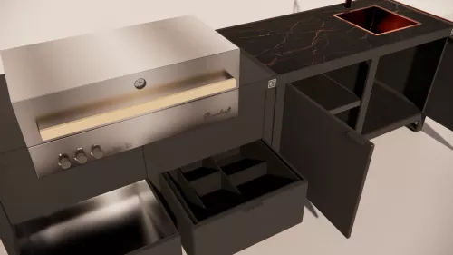 Rooster Roostr Gas BBQ - Setup 3 (12346)