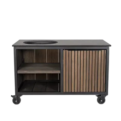 Fraaii Outdoor Kitchen Bamboo Graphite Rhombus Storage XL