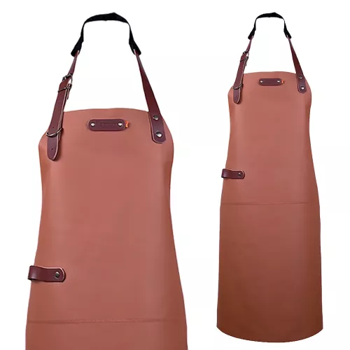Xapron leather apron Dallas Cognac