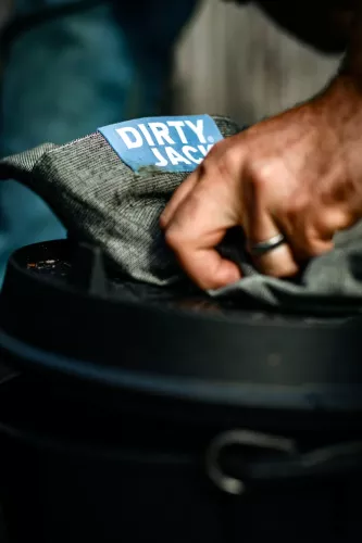 DIRTY JACK DIRTY JACK Cooking Cloth Charcoal Steel Blue Label (DJKD015)