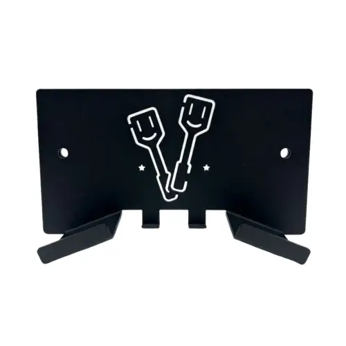 BBQBuddies Wall-Mounted Rotisserie Holder