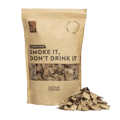 Smokin' Flavours Smokin' Flavors Smoke Chips 1700 ml red wine barrels (SF129)