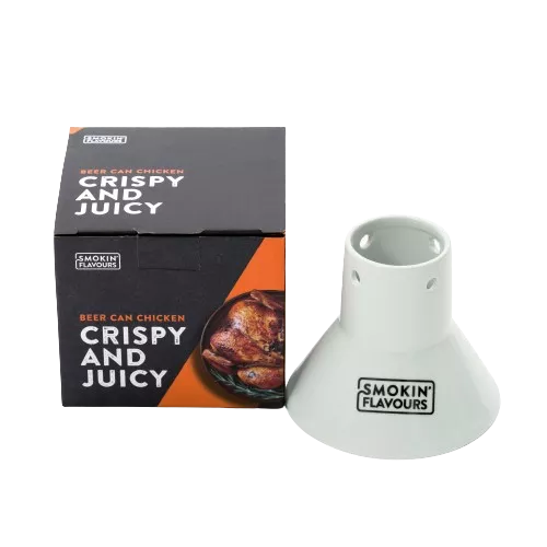 Smokin' Flavours Smokin' Flavor Beer Can Chicken holder (ceramic) (SF552)