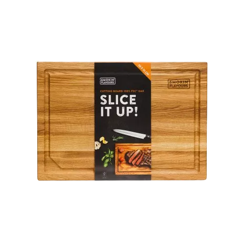 Smokin' Flavours Snijplank Eikenhout