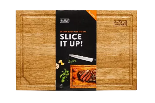 Smokin' Flavours Smokin' Flavors Cutting Board Oak (SF694)