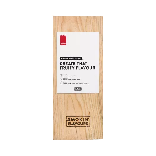 Smokin' Flavours Smokin' Flavor Cherry Wood Planks 2 Pieces (SF704)