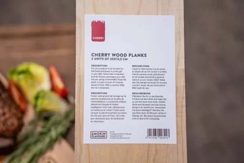 Smokin' Flavours Smokin' Flavor Cherry Wood Planks 2 Pieces (SF704)