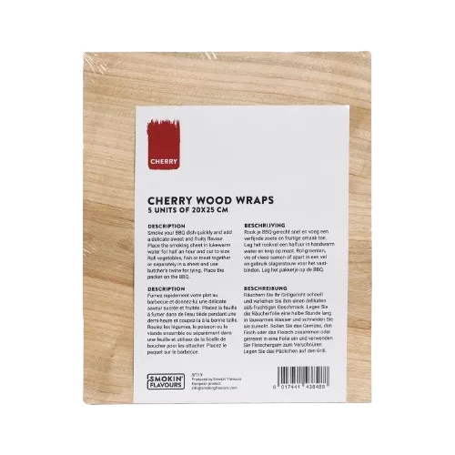 Smokin' Flavours Smokin' Flavors Smoke Sheets Cherry 5 Pieces (SF719)