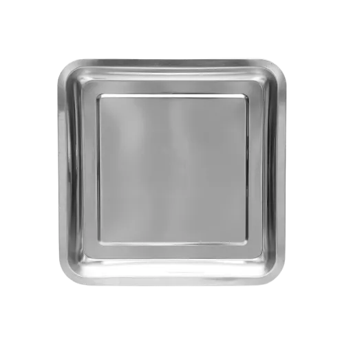 Smoking Flavors Stainless Steel Tray 30 x 30 cm