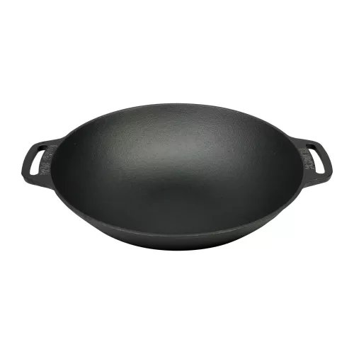 Valhal Outdoor Valhal Wok Pan Cast Iron with Handles 36 cm (VH.WOK36)