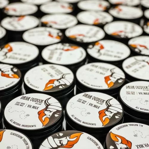 Valhal Outdoor Valhal Wax for Cast Iron 125 Grams (VH.WAX)