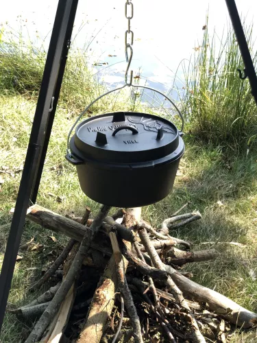 Valhal Outdoor Valhal Dutch Oven Casserole Cast Iron 8 Liters (VH8L)
