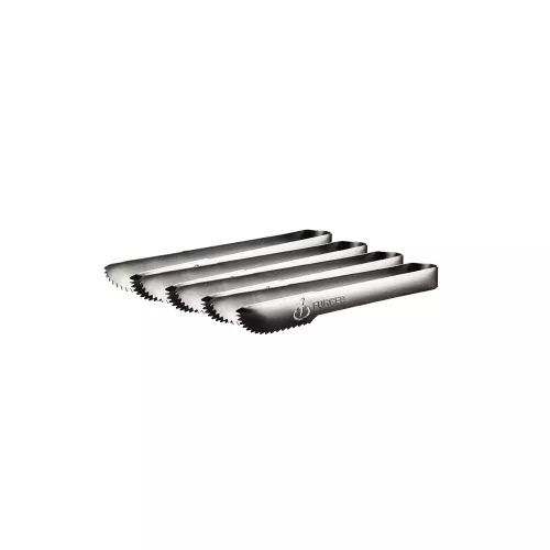 Forged Churrasco stainless steel serving tongs 4 pcs. (Chur4Tongs)