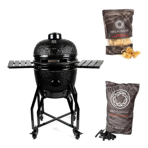 YAKINIKU Kamado Black Edition Medium Basic starter set