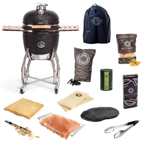 YAKINIKU Kamado Large Complete starter set + free Kamado Box