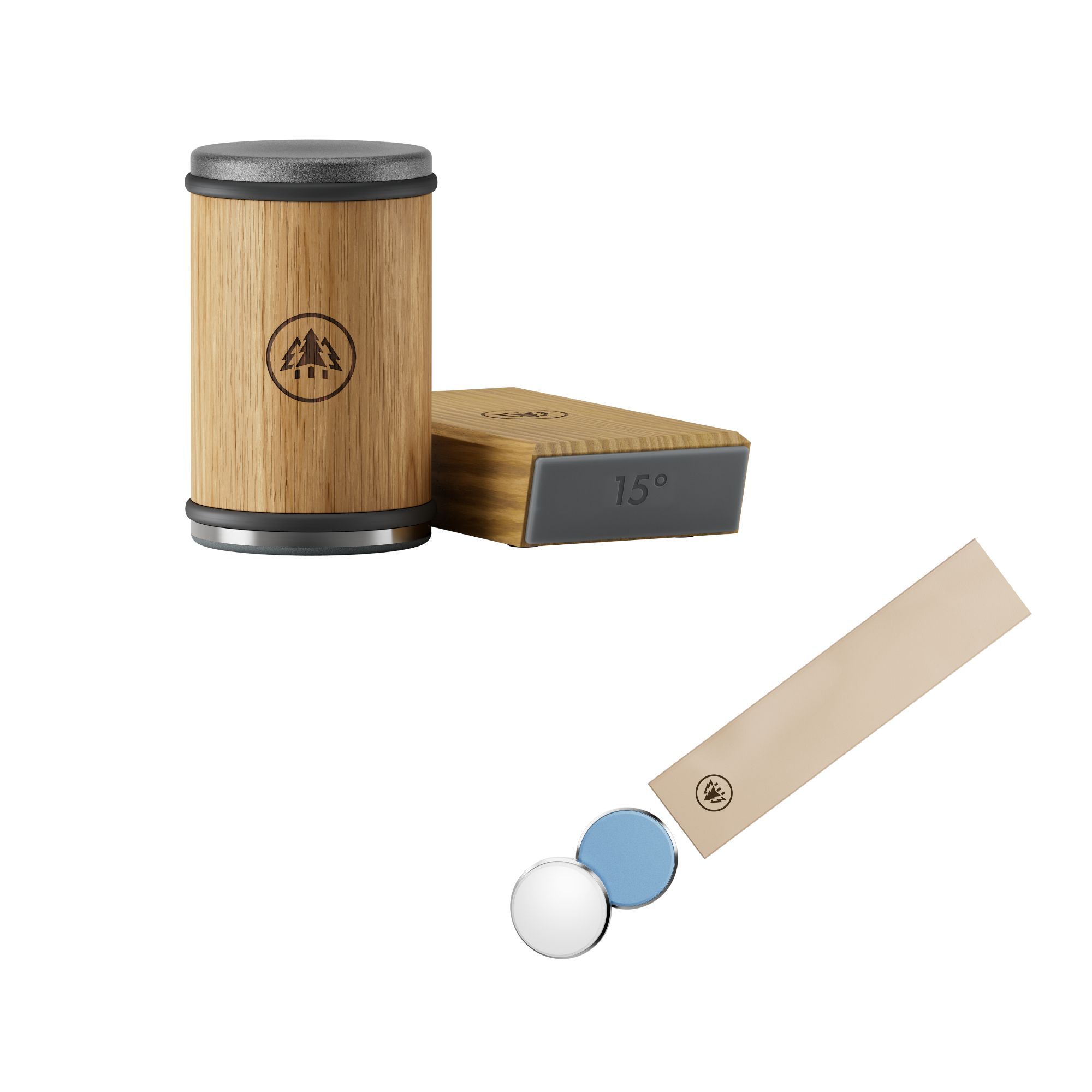 HORL 3 Oak Knife Sharpener Set