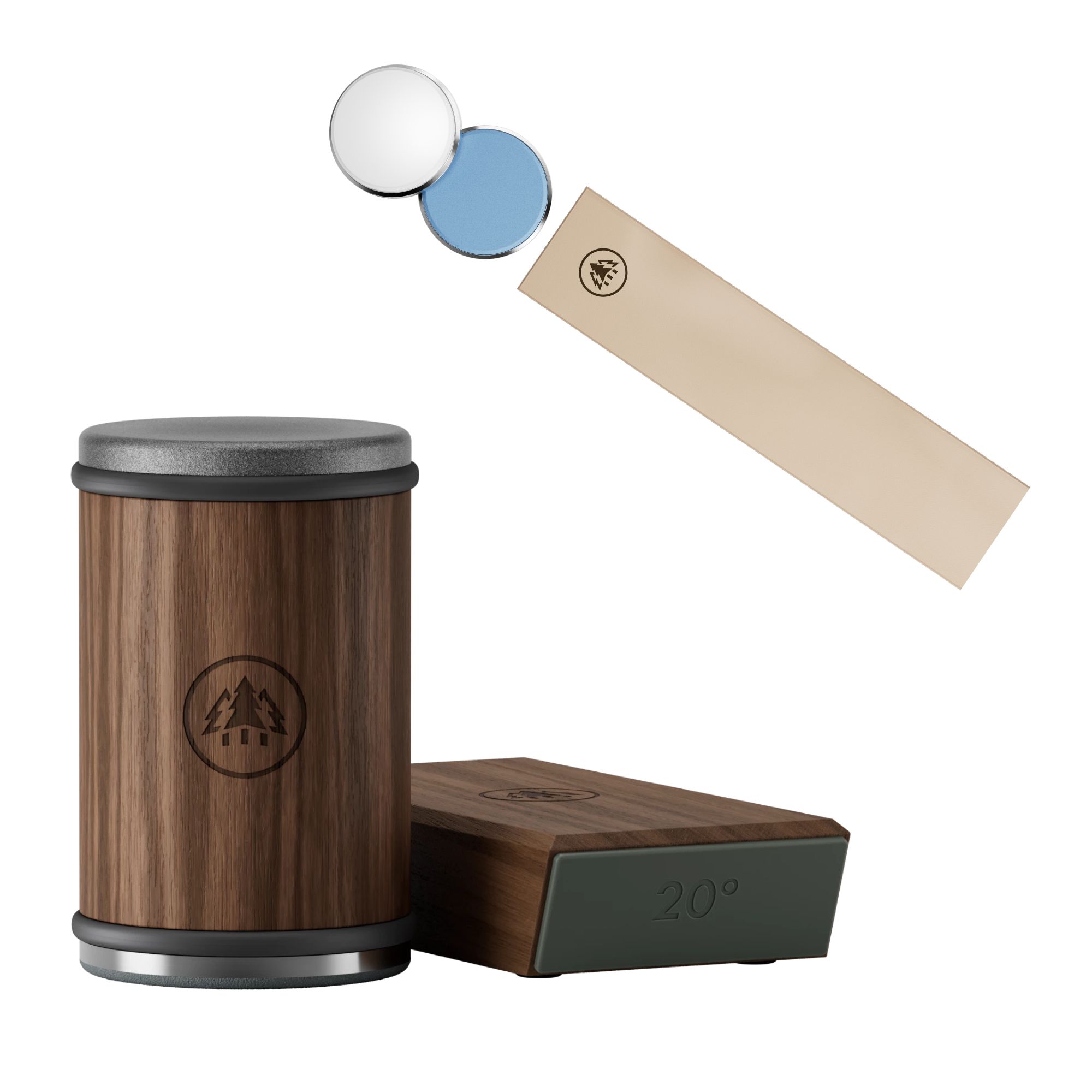 HORL 3 Knife Sharpener Walnut Set
